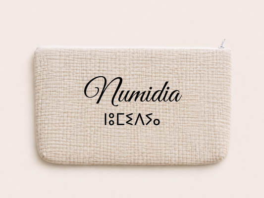 Trousse de toilette beige